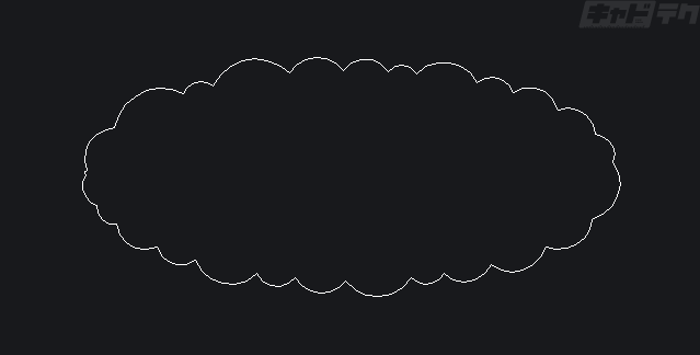 Bricscad 雲マークを線で描けるよう設定する キャドテク アクト テクニカルサポート